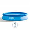 Intex 28142 Easy Set bovengronds opblaasbaar rond zwembad 396x84 cm Aanbod