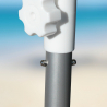 Winddichte strandparasol 220 cm van katoen Bagnino Light Keuze