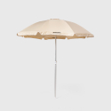Parasol de plage et mer anti-vent 220 cm en coton Bagnino Light Vente