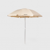 Winddichte strandparasol 220 cm van katoen Bagnino Light Verkoop