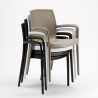 Set van 18 polyrotan stoelen van met armleuningen Grand Soleil Boheme 
