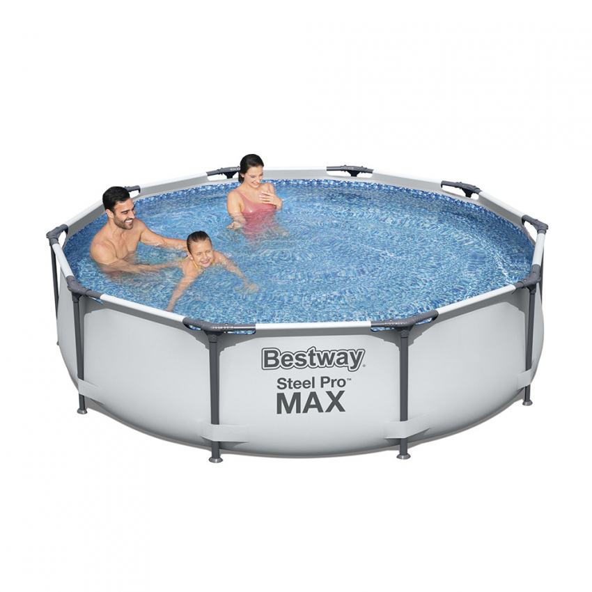 Bovengronds rond zwembad Bestway 56408 Steel Pro Max 305x76 cm Aanbieding Bovengronds rond zwembad Bestway 56408 Steel Pro Max 305x76 cm Aanbieding
