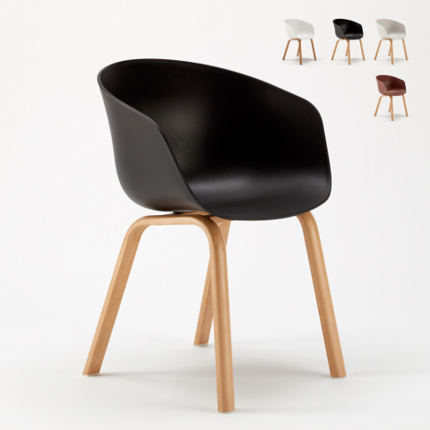 Chaise de cuisine bar et salle à Manger au design Scandinave Dexer Promotion
