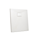 Vierkante douchebak 80x80 cm voor een moderne badkamer Stone Model