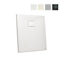 Vierkante douchebak 80x80 cm voor een moderne badkamer Stone Voorraad