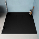 Vierkante douchebak 90x90 cm Stone 