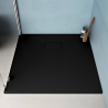 Vierkante douchebak 90x90 cm Stone 
