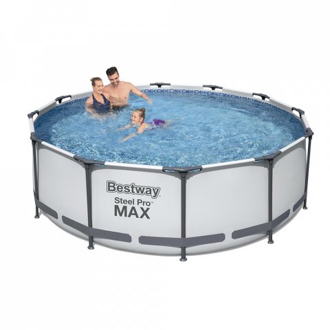 Bovengronds rond zwembad Bestway 56418 Steel Pro Max 366x100 cm Aanbieding