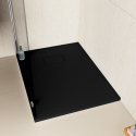 Receveur de douche rectangulaire en résine 90x70 Stone 