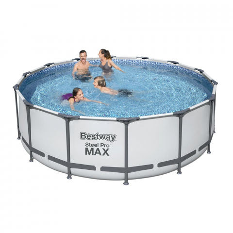 Bovengronds zwembad 5612X Bestway Steel Pro Max rond 427x122cm
