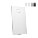 Receveur de douche 120x90 à l'italienne rectangulaire en résine Stone 