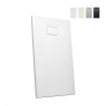 Receveur de douche 120x90 à l'italienne rectangulaire en résine Stone 