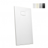 Receveur de douche à l'italienne rectangulaire en résine 150x70 Stone Promotion