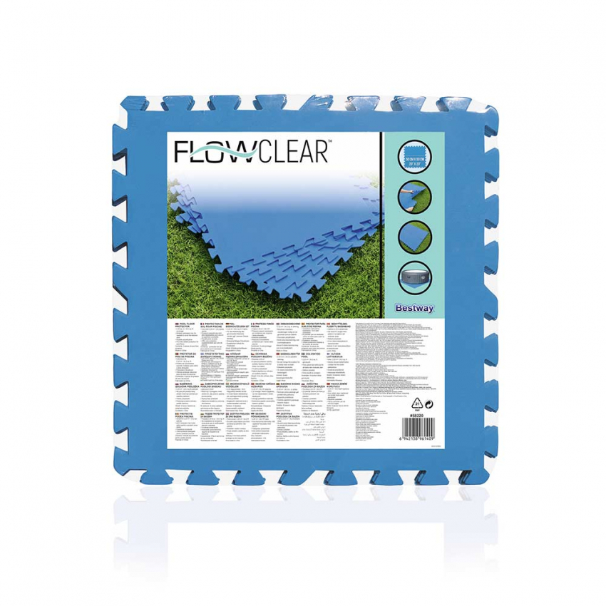 Bestway 58220 tegel bodembeschermers voor zwembad Flowclear Aanbieding
