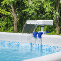 Bestway 58619 multicolor LED waterval voor bovengronds zwembad Soothing Flowclear Aanbod
