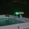 Bestway 58619 multicolor LED waterval voor bovengronds zwembad Soothing Flowclear Kortingen