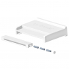 Bestway 58619 multicolor LED waterval voor bovengronds zwembad Soothing Flowclear Model