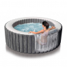 Spa gonflable hydromassage rond 196x71 Bubble Massage Intex 28440 Remises