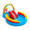 Opblaasbaar zwembad voor kinderen Intex 57453 speeltuin Rainbow Ring Aanbod