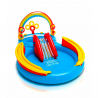 Opblaasbaar zwembad voor kinderen Intex 57453 speeltuin Rainbow Ring Korting