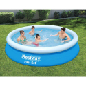Bovengronds zwembad 57274 Bestway Fast Set rond 366x76cm Korting