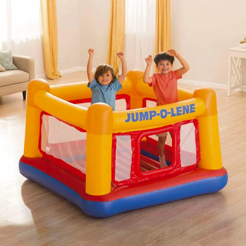 Opblaasbare trampoline Intex 48260 voor kinderen Jump-O-Lene Aanbieding