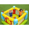 Bestway 93553 opblaasbaar springkasteel voor kinderen voor in huis en tuin Fisher-Price Bouncestatic Model