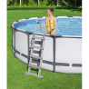 Échelle de Sécurité de piscines hors-sols Hauteur 122 cm Bestway 58331 Réductions