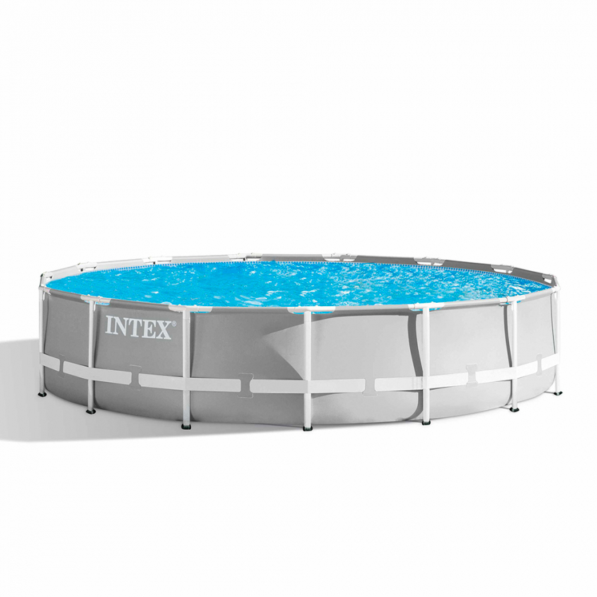 Bovengronds rond zwembad Intex 26724 ex 26734 Prism Frame 457x107cm Aanbieding Bovengronds rond zwembad Intex 26724 ex 26734 Prism Frame 457x107cm Aanbieding