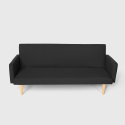 3-zits stoffen slaapbank Perla in Scandinavische design 