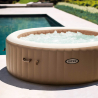 Opblaasbare whirlpool Intex 28428 Bubble Massage Pure Spa 216x71 cm Korting