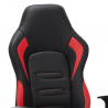Ergonomische kunstleren bureaustoel met sportief racedesign Aragon Fire Aanbod
