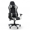 Ergonomische bureaustoel met kunstleren kussens SilverStone Aanbieding