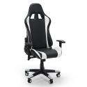 Chaise de jeu ergonomique Coussins et accoudoirs directionnels design SilverStone Offre