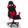 Chaise de bureau gaming Fauteuil design moderne avec coussins et accoudoirs Misano Fire Offre
