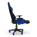 Chaise gaming de bureau design ergonomique avec coussins et accoudoirs Misano Sky Réductions