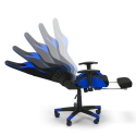 Chaise gaming de bureau design ergonomique avec coussins et accoudoirs Misano Sky Catalogue