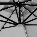 Parasol de jardin déporté bras réglable et LED 3x3 Paradise Brown Light Choix