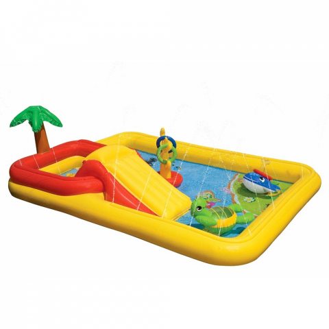 Opblaasbaar kinderzwembad Intex 57454 Ocean Play Center speeltuin