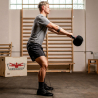 Kettlebell met verstelbaar gewicht voor gym en fitness 18 kg Elettra Keuze