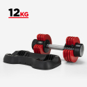 Verstelbare dumbbell voor sportschool en thuisfitness van 12 kg Erope Korting