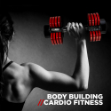 Verstelbare dumbbell voor sportschool en thuisfitness van 12 kg Erope Catalogus