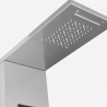 Steel shower column panel with LED display hydromassage waterfall mixer tap Abano Karakteristieken