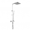 Stainless steel Thermostatic Shower Column with mixer tap and hand shower Saturnia Verkoop