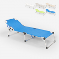Opvouwbare aluminium ligstoel voor strand en tuin Seychelles Aanbieding