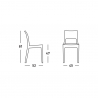 Chaises de design moderne pour cuisine restaurant bar Scab Isy Catalogue