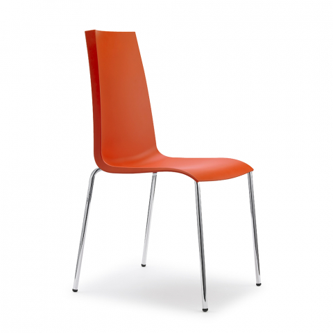 Modern design chairs in polypropylene for kitchen bar restaurant Scab Mannequin Aanbieding