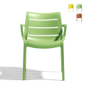 Chaise de bar de jardin design moderne Scab Sunset avec accoudoirs Vente