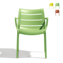 Modern design keuken-en tuinstoel met armleuningen Scab Sunset  Verkoop