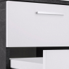Modern corner desk 180x160 with 3 drawers New Selina Report Keuze